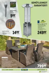 Gazetka promocyjna Metro - Garten und Terrasse - Gazetka - ważna od 01.06 do 01.06.2022 - strona 7 - produkty: edelstahl, eis, esstisch, garnitur, Garten, glasplatte, Kugel, latte, natur, naturstein, reis, Ria, rückenlehne, schlauch, sessel, Ti, tisch
