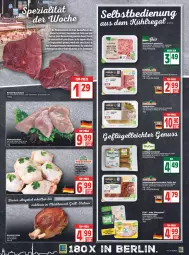 Gazetka promocyjna Edeka - Angebote der Woche - Gazetka - ważna od 19.03 do 19.03.2022 - strona 3 - produkty: auer, axe, Bau, Bauer, bio, braten, cevapcici, deka, edeka bio, eier, eis, elle, fleisch, Geflügel, geschnetzeltes, hackfleisch, hackfleisch gemischt, hähnchenflügel, Hähnchengeschnetzeltes, Haxe, kasseler, küche, mac, natur, nero, paprika, pute, putenschnitzel, reifen, reis, rind, rinder, rouladen, rwe, saft, schnitzel, schwein, schweine, Schweineroulade, tee, Ti, top-preis, wein, weine, wiesenhof, Zelt