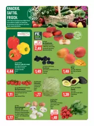 Gazetka promocyjna Feneberg - Prospekte - Gazetka - ważna od 24.06 do 24.06.2023 - strona 6 - produkty: avocado, Bau, beere, beeren, bio, braun, brombeere, brombeeren, brot, champignon, champignons, champignons braun, eis, eisbergsalat, fleisch, frucht, Geflügel, grill, kräuter, LG, mac, mango, mini-rispentomaten, nuss, obst, Obst und Gemüse, orange, paprika, paprika rot, pfirsich, pfirsiche, plattpfirsiche, quark, radieschen, reis, rispentomaten, rwe, saft, salat, salate, sauce, saucen, Schal, Schale, suppe, suppen, Ti, tisch, tomate, tomaten, trolli, und gemüse, vita, vorspeise