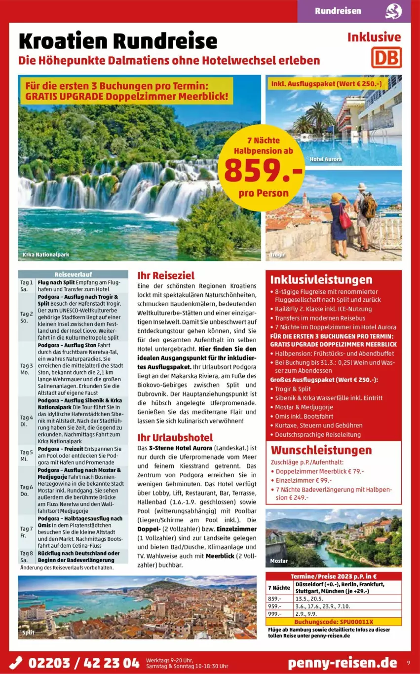 Aktueller Prospekt Penny - Prospekte - von 01.03 bis 31.03.2023 - strona 9 - produkty: auer, aust, Bad, Bau, bio, buch, decke, dusche, eis, erde, Feigen, frucht, gin, leine, Liege, Metro, natur, pool, reis, reiseverlauf, rum, schirme, Schmuck, Ti