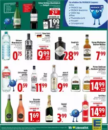 Gazetka promocyjna Edeka - Prospekte - Gazetka - ważna od 29.03 do 29.03.2025 - strona 23 - produkty: alkohol, Alwa, aperitif, auer, bourbon, bourbon whiskey, coupon, coupons, deka, ecco, flasche, frizzante, frucht, getränk, gin, haselnuss, hella, henkel, henkell, mineralwasser, nuss, ouzo, payback, pircher, sekt, Three Sixty, Ti, vescovino, vodka, vöslauer, wasser, whiskey