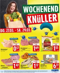 Gazetka promocyjna Edeka - Prospekte - Gazetka - ważna od 29.03 do 29.03.2025 - strona 28 - produkty: beutel, bio, braten, burger, eis, filet, filets, gin, kochschinken, lachs, mccain, merl, regensburger, reis, rollbraten, schinken, schwein, Ti, wein