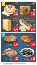 Gazetka promocyjna Marktkauf - Prospekt - Gazetka - ważna od 29.10 do 29.10.2022 - strona 10 - produkty: braten, brie, eis, emmentaler, fisch, fleisch, französischer weichkäse, frischfisch, frucht, gin, grana, grana padano, hartkäse, Holz, italienischer hartkäse, Käse, mac, milch, Muscheln, natur, nuss, orange, padano, Rana, reis, salz, schwein, schweizer hartkäse, Ti, torte, weichkäse, wein, ZTE