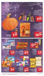 Gazetka promocyjna Marktkauf - Prospekt - Gazetka - ważna od 29.10 do 29.10.2022 - strona 4 - produkty: bonbons, brause, butter, eis, haselnuss, Kinder, knoppers, Kürbis, Leuchte, leuchten, LG, Löffel, messer, nuss, reis, riegel, säge, schoko, schokoriegel, smarties, Ti, ZTE