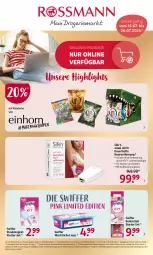 Gazetka promocyjna Rossmann - Prospekte - Gazetka - ważna od 26.07 do 26.07.2024 - strona 1 - produkty: angebot, angebote, auer, eis, elle, Haarentfernung, HP, Kondome, LG, ndk, reis, staubmagnet, swiffer, teller, Ti, tücher, versandkostenfrei, wedel, ZTE