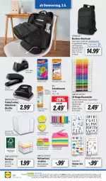 Gazetka promocyjna Lidl - Aktionsprospekt - Gazetka - ważna od 04.05 do 04.05.2024 - strona 30 - produkty: angebot, Beba, Bleistift, bleistifte, dell, eis, Elan, elle, fasermaler, Klammern, Kugel, kugelschreiber, lamm, Laptop, Mode, ndk, office, reifen, reis, rel, Ria, Roller, rucksack, sac, Schal, Schale, schreibwaren, stifte, tablet, Ti, wasser, ZTE