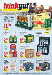 Gazetka promocyjna Trinkgut - Prospekte - Gazetka - ważna od 29.08 do 29.08.2026 - strona 1 - produkty: Alwa, deit, deka, eis, elle, Extaler, flasche, gerolsteine, gerolsteiner, limo, limonade, limonaden, liqueur, mineralwasser, mm extra, ouzo, ouzo 12, payback, pils, pilsener, premium pils, reifen, reis, rouge, sekt, steiner, Ti, uhr, veltins, veltins pilsener, wasser, wein, weinbrand