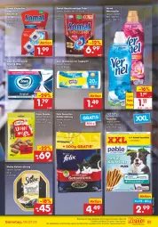 Gazetka promocyjna Netto Marken-Discount - Filial-Angebote - Gazetka - ważna od 09.07 do 09.07.2022 - strona 25 - produkty: angebot, bestpreis, beutel, eis, felix, frolic, geschirr, katzennahrung, klarspüler, küche, Küchen, küchentücher, maschinenreiniger, müllbeutel, reiniger, reis, sheba, snack, snacks, somat, swirl, Ti, tragegriff, tücher, usb, vernel, weichspüler, zewa, ZTE