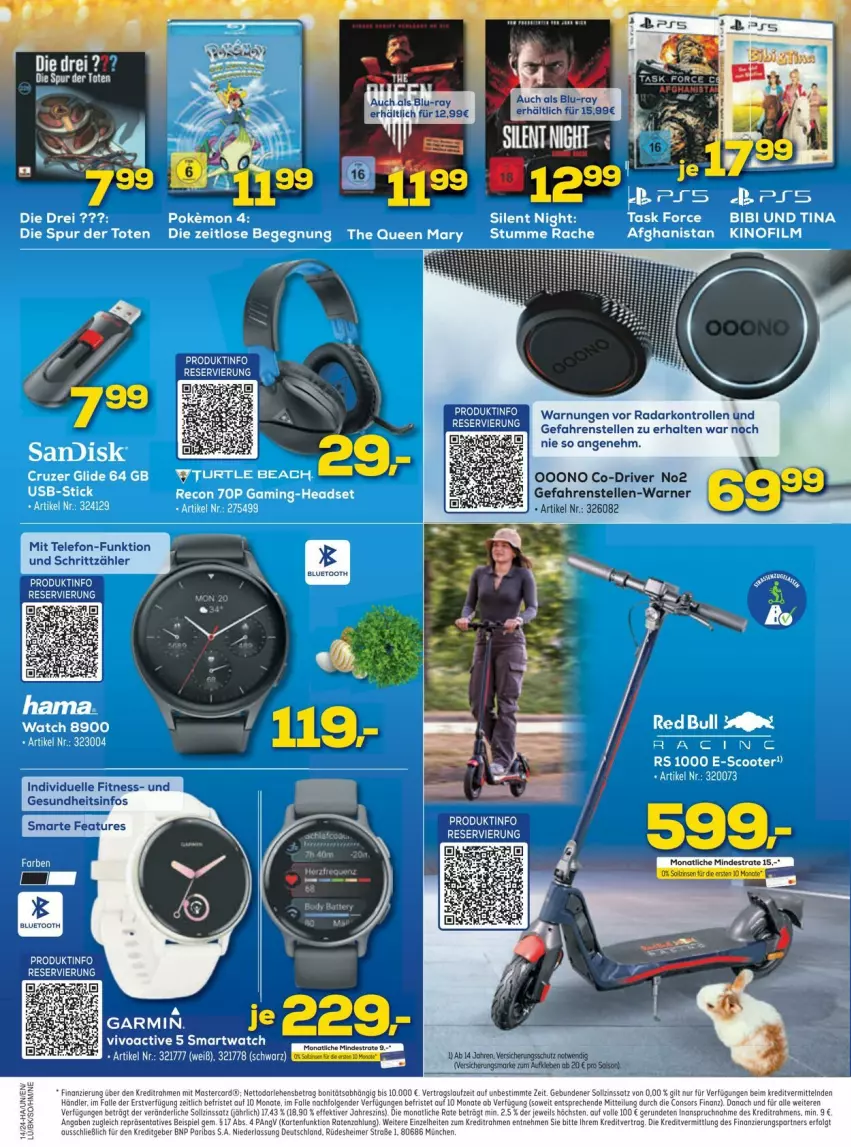 Aktueller Prospekt Euronics - Prospekte - von 03.04 bis 06.04.2024 - strona 6 - produkty: bio, consors finanz, eis, elle, Gesundheit, LG, mastercard, scooter, Sport, telefon, Ti