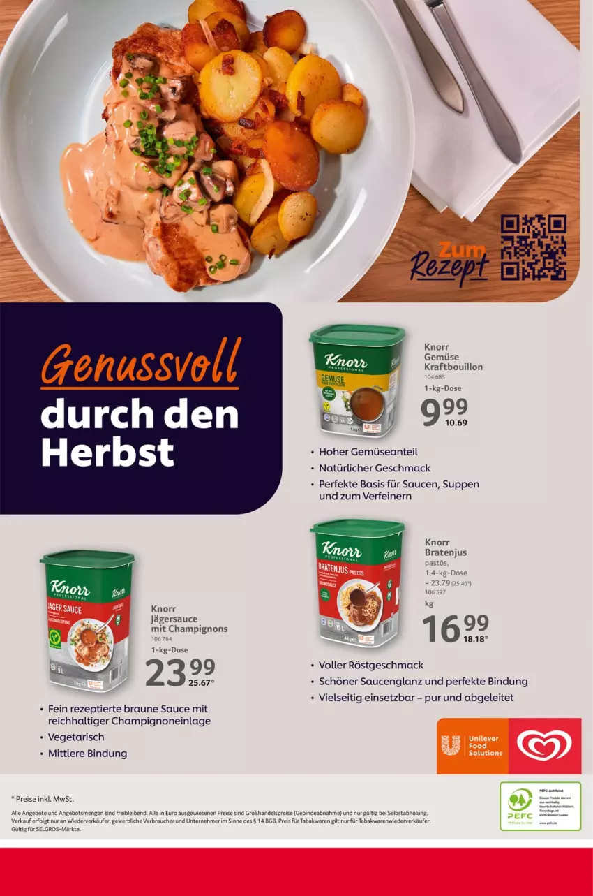 Aktueller Prospekt Selgros - Gastronomie - von 19.09 bis 02.10.2024 - strona 44 - produkty: angebot, angebote, braten, braun, champignon, champignons, eis, knorr, kraft, LG, mac, nuss, Rauch, reis, rezept, sauce, saucen, suppe, suppen, Ti, Vegeta