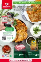 Gazetka promocyjna Selgros - Gastronomie - Gazetka - ważna od 02.10 do 02.10.2024 - strona 1 - produkty: angebot, angebote, kartoffel, kartoffelpuffer, Ti