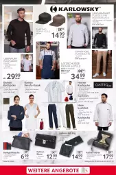 Gazetka promocyjna Selgros - Gastronomie - Gazetka - ważna od 02.10 do 02.10.2024 - strona 37 - produkty: arlo, Bank, Bau, baumwolle, Brei, Cap, eis, fenster, hose, Jacke, jeans, Kette, Kugel, Langarmshirt, LG, reis, Ria, shirt, Tasche, Ti, wolle