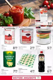 Gazetka promocyjna Selgros - Gastronomie - Gazetka - ważna od 02.10 do 02.10.2024 - strona 7 - produkty: asti, bohne, bohnen, eis, flasche, gemüsemais, grill, gurke, gurken, kidney, kidney bohnen, kikkoman, Kühne, mais, olive, oliven, reis, sandwich, sauce, soja, sojasauce, tee, Ti, tomate, tomaten, tortilla, tortillas