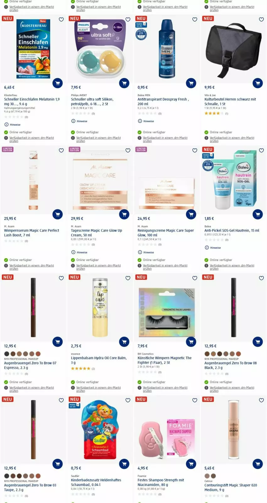 Aktueller Prospekt Dm Drogerie - Prospekte - von 21.08 bis 30.08.2023 - strona 14 - produkty: Antitranspirant, Bad, balsam, beutel, cin, creme, deo, deospray, eier, eis, elle, Engel, espresso, Kinder, lack, Lippenbalsam, Philips, Reinigung, Ria, ring, rum, schaumbad, Serum, shampoo, tagescreme, tee, Ti