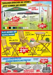 Gazetka promocyjna  - Prospekte - Gazetka - ważna od 06.04 do 06.04.2024 - strona 4 - produkty: ampelschirm, angebot, angebote, dell, eis, elle, Garten, gartenstuhl, Holz, klappstuhl, klapptisch, LG, Mode, papier, reis, Ria, schirme, schirmständer, Spiele, stuhl, teller, Ti, tisch, tuc, wasser, Zement