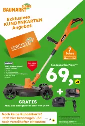 Gazetka promocyjna  - Gazetka - ważna od 12.07 do 12.07.2025 - strona 8 - produkty: akku, angebot, auto, Bau, Brei, eis, globus fachmärkte, ladegerät, rasen, rasentrimmer, reis, Ti, tisch