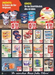 Gazetka promocyjna Edeka - Angebote der Woche - Gazetka - ważna od 16.04 do 16.04.2022 - strona 14 - produkty: auer, aufschnitt, aus dem kühlregal, babybel, Bau, Bauer, Becher, beutel, braten, bratenaufschnitt, bratwurst, Buko, butter, creme, dessert, desserts, drink, eis, feinjoghurt, flasche, fleisch, fleischwurst, frischkäse, für grill und pfanne, Geflügel, gewürz, gewürzquark, gin, grill, grill und pfanne, gurke, gurken, gutfried, hering, Herings, hochland, HP, ideal für grill, ideal für grill und pfanne, joghur, joghurt, Joghurtdrink, Käse, kühlregal, lachs, margarine, milram, mövenpick, mozzarella, patros, pfanne, quark, rama, rama cremefine, regal, rel, ring, salat, sauce, saucen, schnittkäse, Spezi, steinhaus, suppe, suppen, Ti, und pfanne, wurst