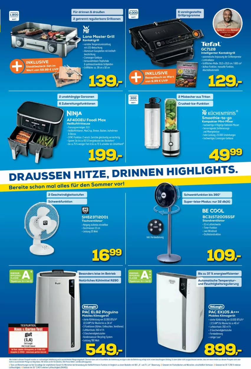 Aktueller Prospekt Euronics - Prospekte - von 31.05 bis 07.06.2023 - strona 7 - produkty: auto, Becher, eis, ente, grill, Ti, tisch