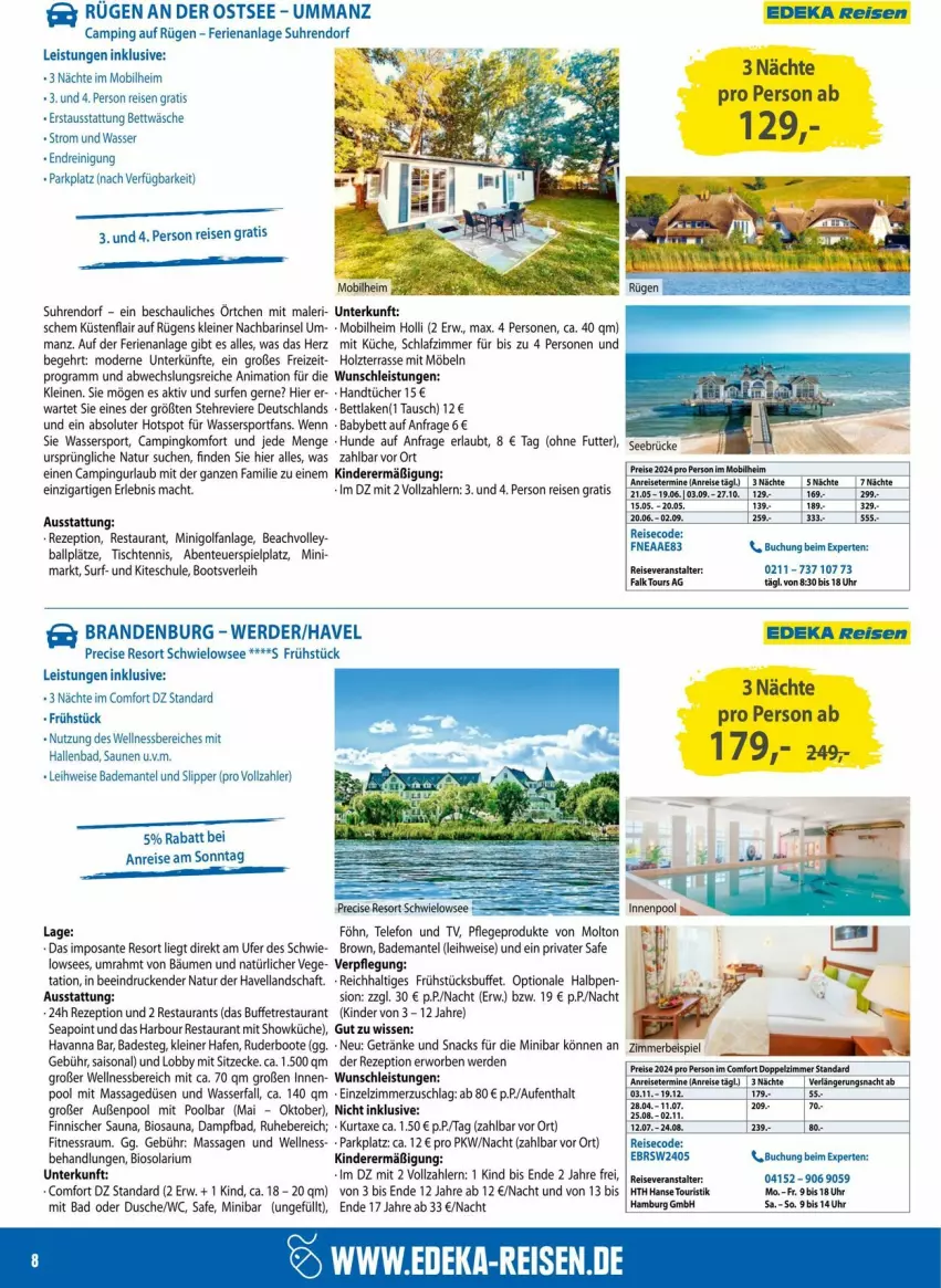 Aktueller Prospekt Edeka - Prospekte - von 04.05 bis 11.05.2024 - strona 51 - produkty: axe, Bad, Bademantel, ball, bett, bettwäsche, bio, buch, deka, dusche, eis, ente, erde, getränk, getränke, handtücher, Holz, Kinder, küche, kurtaxe, leine, mac, Mantel, möbel, Mode, molto, natur, pool, Reinigung, reis, reiseveranstalter, rezept, SANTE, schlafzimmer, slip, Slipper, snack, snacks, Sport, Surf, telefon, Ti, tisch, tücher, uhr, wasser, Wassersport, wellnessbereich, zimmerbeispiel, ZTE