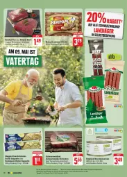 Gazetka promocyjna Edeka - Prospekte - Gazetka - ważna od 11.05 do 11.05.2024 - strona 22 - produkty: axe, baguette, bratmaxe, butter, eis, Holz, knoblauch, knoblauch-butter, Konserven, kräuter, lebensmittel, meggle, meica, reis, rind, rinder, schinken, schwarzwälder schinken, wurst, wurstkonserven, ZTE