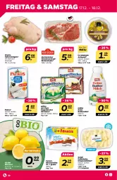Gazetka promocyjna Netto - Prospekt - Gazetka - ważna od 18.12 do 18.12.2021 - strona 30 - produkty: antipasti, asti, bio, braten, butter, buttermilch, decke, eis, ferrero, hafer, milch, Milchschnitte, Müller, natur, patros, reine buttermilch, Rostocker, sauce, schwein, schweine, Spezi, steak, steaks, Ti, wein, weine, zitrone, zitronen