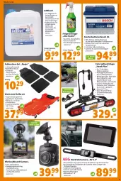 Gazetka promocyjna - Prospekt für Globus Baumarkt Achern - Gazetka - ważna od 26.03 do 26.03.2022 - strona 19 - produkty: adblue, auto, Autobatterien, batterie, batterien, bosch, Diesel, E-Bike, E-Bikes, eis, Fahrrad, Fahrradheckträger, felgen, Felgenreiniger, flasche, Fußmatte, Heckträger, kamera, kopfstütze, kraft, LG, reiniger, reis, Schal, Ti, tisch