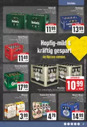 Gazetka promocyjna E Center - Angebote der Woche - Gazetka - ważna od 30.09 do 30.09.2023 - strona 21 - produkty: aktionspreis, alkohol, bier, bitburger, burger, eis, getränk, getränke, Hefe, Paula, paulaner, reis, rum, steiner, tee, Ti, warsteiner