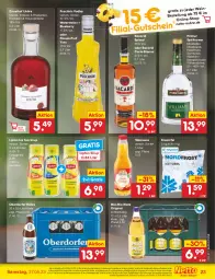 Gazetka promocyjna Netto Marken-Discount - Filial-Angebote - Gazetka - ważna od 27.05 do 27.05.2023 - strona 23 - produkty: angebot, bacardi, beere, bestpreis, blueberry, Blüte, eis, eiswürfel, elle, gin, guthabenkarte, gutschein, haselnuss, himbeer, himbeere, holunder, holunderblüte, ice tea, LG, likör, lipton, lipton ice tea, milch, Mio Mio, ndk, nuss, obst, Obstbrand, pircher, puschkin vodka, reis, rhabarber, sirup, spirituosen, Ti, valensina, vodka, wein, weine, würfel, ZTE