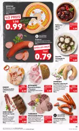 Gazetka promocyjna Kaufland - Gazetka - ważna od 24.08 do 24.08.2022 - strona 23 - produkty: angebot, angebote, auer, buch, champignon, champignons, eis, fleisch, frischkäse, gewürz, grill, Hähnchenfleisch, Holz, jagdwurst, Käse, kasseler, knacker, knoblauch, kochschinken, krakauer, leberwurst, natur, olive, oliven, pfeffer, reinert, reis, ring, rosmarin, Rotwurst, schinken, Speck, Spezi, steinhaus, südtiroler, Ti, weichkäse, wurst