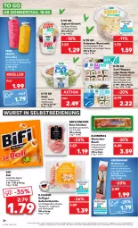 Gazetka promocyjna Kaufland - Gazetka - ważna od 24.08 do 24.08.2022 - strona 24 - produkty: angebot, aufschnitt, Bau, Becher, bier, bierschinken, bifi, dell, dessert, dressing, emmentaler, frucht, früchte, früchten, Geflügel, grütze, ingwer, jagdwurst, joghur, joghurt, Käse, Knuspermüsli, latte, leine, Mantel, Mett, mettwurst, mortadella, müsli, nuss, pfeffer, salami, salat, sauce, Schal, Schale, schinken, schwein, schweine, Schweinebauch, smoothie, soja, sojasauce, Spezi, Sushi, Ti, true fruits, wasa, wein, weine, wurst, wurst in selbstbedienung, ZTE, zwiebel, zwiebelmettwurst, zwiebeln