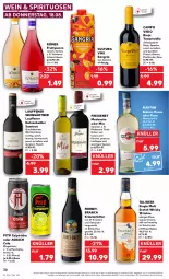 Gazetka promocyjna Kaufland - Gazetka - ważna od 24.08 do 24.08.2022 - strona 30 - produkty: angebot, aperitif, Bau, beere, braten, caipirinha, campo viejo, cassis, cola, ecco, eis, elle, Fernet, fleisch, freixenet, getränk, gewürz, johannisbeere, Käse, kirsch, kirsche, kräuter, kräutern, mac, martini, Meerwasser, Mixgetränk, paella, qualitätswein, Rauch, Ria, rioja, rotwein, salz, sangria, scotch, scotch whisky, single malt, spirituosen, tempranillo, Ti, wasser, wein, Weißwein, whisky, ZTE