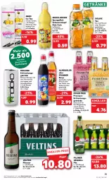 Gazetka promocyjna Kaufland - Gazetka - ważna od 24.08 do 24.08.2022 - strona 31 - produkty: almdudler, angebot, angebote, auer, Blüte, cola, deo, eis, erfrischungsgetränk, erfrischungsgetränke, fever-tree, getränk, getränke, gin, holunder, holunderblüte, ice tea, ingwer, mac, mango, maracuja, Mixgetränk, orange, pfanne, Pfanner, pfirsich, pils, pilsener, pilsner, pilsner urquell, schwamm, sirup, tee, Ti, veltins, veltins pilsener, volvic, zitrone, zitronen