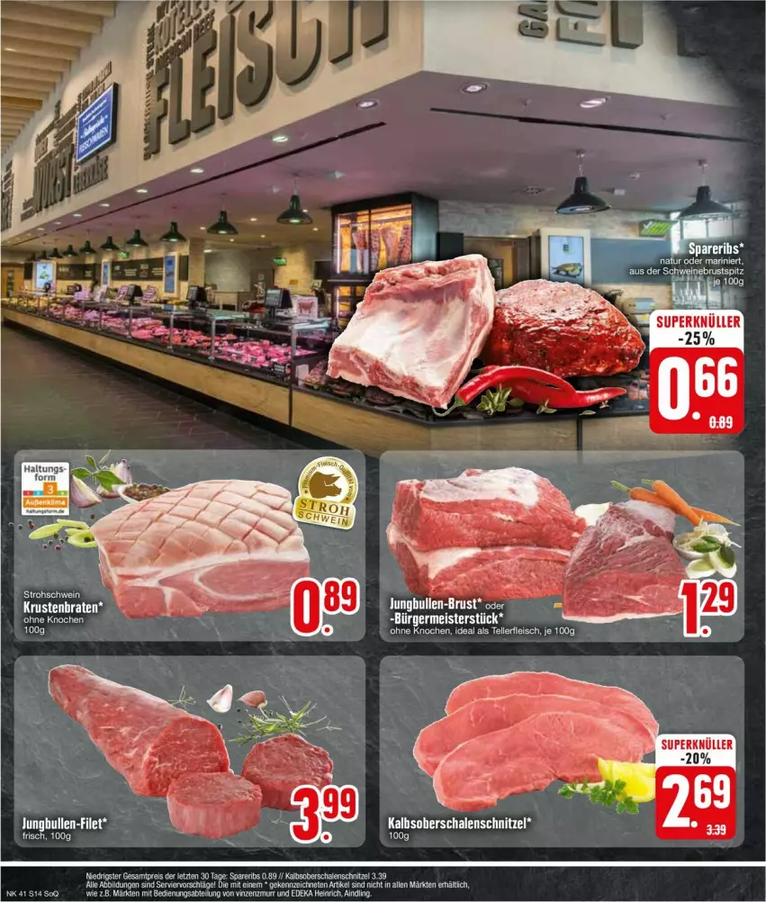 Aktueller Prospekt Edeka - Prospekte - von 07.10 bis 12.10.2024 - strona 16 - produkty: Abtei, Bau, deka, Schal, Schale, schnitzel, Ti