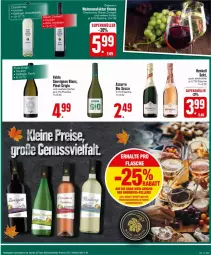 Gazetka promocyjna Edeka - Prospekte - Gazetka - ważna od 12.10 do 12.10.2024 - strona 25 - produkty: alkohol, auer, bio, blauer zweigelt, chardonnay, ecco, eis, Faktu, flasche, hartkäse, henkel, henkell, henkell sekt, Käse, nuss, Pinot, pinot grigio, reis, sauvignon, sauvignon blanc, sekt, valdo, wein, Wild, ZTE, Zweigelt