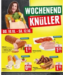 Gazetka promocyjna Edeka - Prospekte - Gazetka - ważna od 12.10 do 12.10.2024 - strona 27 - produkty: auer, Bau, Bauer, braten, bratwurst, eis, fleisch, gewürz, hackfleisch, Käse, Käsekrainer, küche, Küchen, natur, petersilie, Ria, rollbraten, schinken, schnitzel, schwein, schweine, schweinerücken, Ti, wein, weine, wurst