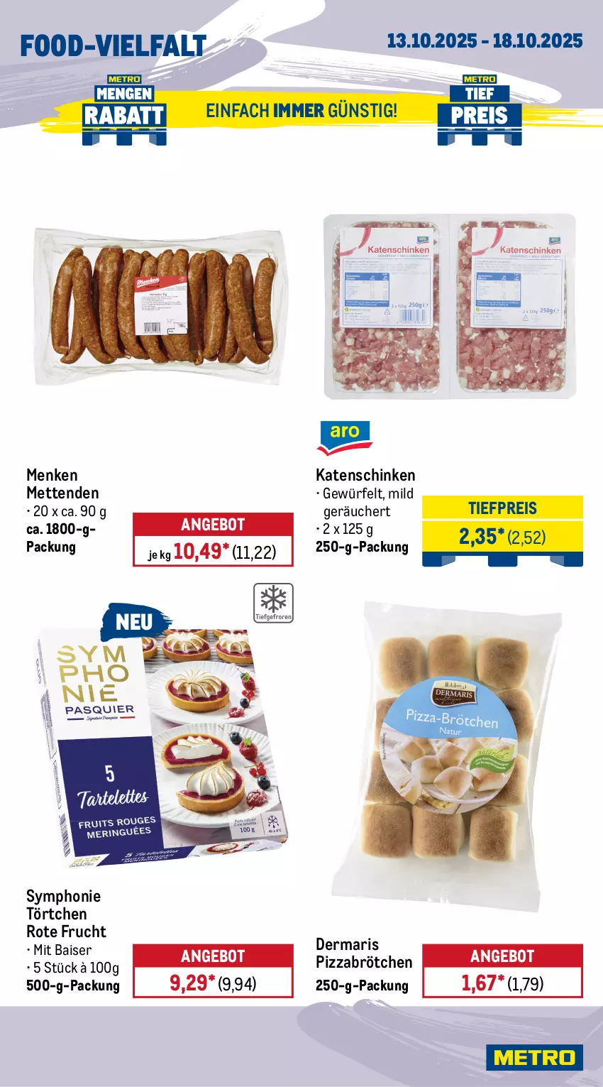 Aktueller Prospekt Metro - Wochen-Angebote - von 13.10 bis 18.10.2025 - strona 12 - produkty: Amber, angebot, bertolli, beutel, bonne maman, brötchen, Dominosteine, eis, filet, filets, flasche, frucht, gelee, gin, Gläser, hering, Herings, heringsfilets, ilag, kaffee, katenschinken, konfitüre, kuchen, lambertz, Lebkuchen, mam, Mett, metten, Mettenden, milch, olive, oliven, olivenöl, olivenöl extra, pizza, reis, ring, schinken, schoko, schokolade, tasse, Ti, tiefpreis, Törtchen, vollmilch, Wichtel, WICK, würfel, xxl-packung