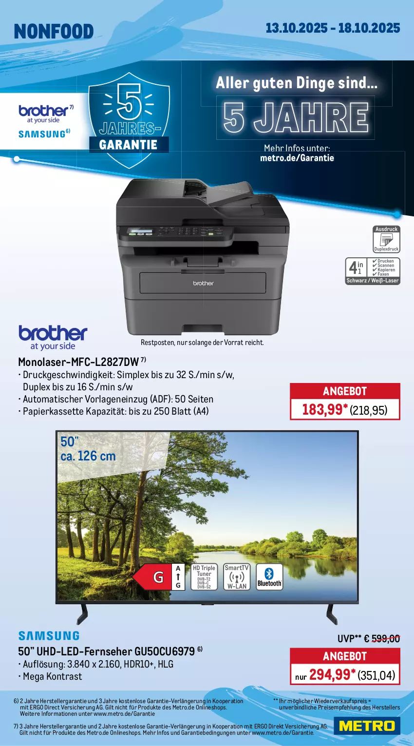 Aktueller Prospekt Metro - Wochen-Angebote - von 13.10 bis 18.10.2025 - strona 24 - produkty: angebot, auto, eis, elle, fernseher, LG, Metro, papier, reis, sim, teller, Ti, tisch, uhd