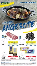 Gazetka promocyjna Metro - Wochen-Angebote - Gazetka - ważna od 18.10 do 18.10.2025 - strona 1 - produkty: abholpreise, angebot, angebote, aqua, dallmayr, dallmayr prodomo, eis, entrecôte, ilag, Metro, metro gastro, papier, prodomo, Rauch, reis, rind, rinder, rwe, Schal, Schale, Ti, tiefpreis, toilettenpapier