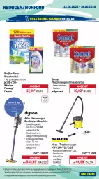 Gazetka promocyjna Metro - Wochen-Angebote - Gazetka - ważna od 18.10 do 18.10.2025 - strona 17 - produkty: akku, ananas, angebot, auer, auto, Bad, Behälter, burgunder, chardonnay, Dyson, ecco, eis, elle, flasche, frucht, früchte, früchten, Germ, geschirr, geschirrspülmittel, getränk, getränke, grand sud, grauer burgunder, jägermeister, kraft, kräuter, kräuterlikör, likör, mac, Meister, Metro, orange, Palette, Papaya, prosecco, puma, Reinigung, reis, somat, spülmittel, spumante, staubsauger, teller, Ti, Tiere, tisch, Trockensauger, waschmittel, zonin