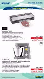 Gazetka promocyjna Metro - Wochen-Angebote - Gazetka - ważna od 18.10 do 18.10.2025 - strona 20 - produkty: ACC, angebot, auto, Behälter, beutel, Brei, brot, Cap, cappuccino, chia, cin, eis, elle, espresso, Fladenbrot, flammkuchen, getränk, getränke, kaffee, kaffeevollautomat, küche, Küchen, kuchen, küchenmaschine, lamm, latte, latte macchiato, LG, mac, macchiato, Metro, milch, Ofen, pfanne, pfannen, pizza, Pizzaofen, Reinigung, reis, rel, rezept, Ria, Rührschüssel, schlauch, Schneebesen, schoko, schokolade, schüssel, Spritzschutz, steinofen, teller, Ti, Tiere, timer, tisch, Vakuumierer, Waage, wasser, Yo