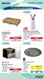 Gazetka promocyjna Metro - Wochen-Angebote - Gazetka - ważna od 18.10 do 18.10.2025 - strona 22 - produkty: akku, angebot, bambus, Bau, Behälter, champagne, drink, edelstahl, elle, geschirr, Gläser, HP, kraft, latte, led-tischleuchte, Leuchte, leuchten, LG, Metro, mikrowelle, sahne, schreibtisch, spülmaschinen, teller, Ti, tisch, tischleuchte, tischplatte, Tischplatten, wandhalterung