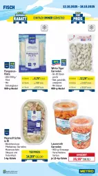 Gazetka promocyjna Metro - Wochen-Angebote - Gazetka - ważna od 18.10 do 18.10.2025 - strona 6 - produkty: angebot, avocado, beutel, eis, filet, filets, fisch, früchte, garnelen, Kaki, meeresfrüchte, melone, melonen, Metro, Muscheln, obst, Pangasius, reis, Schal, Schale, Ti, tiefpreis, Waage