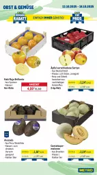 Gazetka promocyjna Metro - Wochen-Angebote - Gazetka - ważna od 18.10 do 18.10.2025 - strona 7 - produkty: angebot, avocado, beutel, eis, filet, filets, fisch, früchte, garnelen, Kaki, meeresfrüchte, melone, melonen, Metro, Muscheln, obst, Pangasius, reis, Schal, Schale, Ti, tiefpreis, Waage