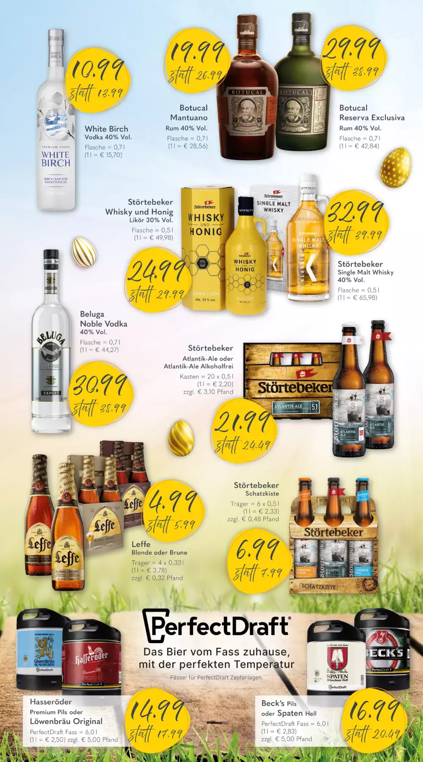 Aktueller Prospekt Getraenkeland - von 15.03 bis 27.03.2026 - strona 5 - produkty: acer, alkohol, Beluga, bier, flasche, gin, hasseröder, honig, likör, pils, premium pils, rum, single malt, Spaten, störtebeker, Ti, tuc, vodka, whisky