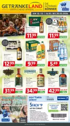 Gazetka promocyjna Getraenkeland - Gazetka - ważna od 27.03 do 27.03.2026 - strona 1 - produkty: aktionspreis, Alwa, berliner, bestpreis, bestpreise, coupon, coupons, decke, eis, flasche, getränk, getränke, LG, Lübzer, mineralwasser, payback, pils, pilsener, pilsner, reis, rum, steiner, Ti, warsteiner, wasser