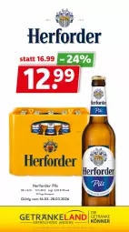 Gazetka promocyjna Getraenkeland - Gazetka - ważna od 27.03 do 27.03.2026 - strona 9 - produkty: bestpreis, eis, Elan, getränk, getränke, pils, reis, Ti