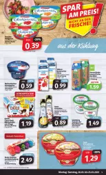 Gazetka promocyjna Markant - Prospekte - Gazetka - ważna od 25.03 do 25.03.2023 - strona 5 - produkty: ammerländer, Becher, bio, butter, buttermilch, choco fresh, creme, drink, ehrmann, eier, eis, flasche, joghur, joghurt, kartoffel, Kinder, Kinder Choco fresh, merl, milch, Milchschnitte, milram, pingui, rahmjoghurt, rama, rama cremefine, reis, sonderposten, Ti, tzatziki, weihenstephan, ZTE