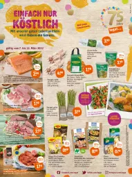 Gazetka promocyjna Tegut - Angebote der Woche - Gazetka - ważna od 12.03 do 12.03.2022 - strona 1 - produkty: angebot, angebote, Becher, beutel, bio, braten, dekoration, eis, ente, filet, fisch, followfish, Frühkartoffeln, garnelen, hollandaise, jamón serrano, kartoffel, kartoffeln, knorr, kräuter, Kräutermischung, kräutern, lachs, lachsfilet, landprimus, lebensmittel, mac, maggi, natur, naturland, nuss, pfeffer, prawns, rezept, rezepte, saft, sauce, sauce hollandaise, schinken, serrano, Soße, spargel, speisefrühkartoffeln, suppe, Ti, tisch