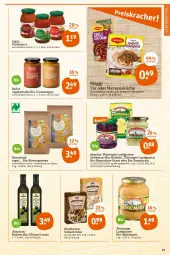 Gazetka promocyjna Tegut - Angebote der Woche - Gazetka - ważna od 12.03 do 12.03.2022 - strona 23 - produkty: apfel, auer, beutel, bio, Bio-Olivenöl, bolognese, creme, cremesuppe, eier, flasche, Garten, Kraut, küche, lebensmittel, maggi, maggi fix, mondamin, natur, natura, naturland, olive, oliven, olivenöl, olivenöl extra, papier, pasta, ring, rotkohl, sauce, Sauerkraut, Soße, spaghetti, spaghetti bolognese, suppe, teigwaren, Ti, Vegeta
