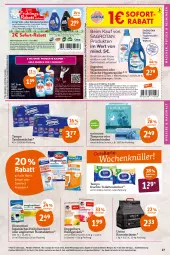 Gazetka promocyjna Tegut - Angebote der Woche - Gazetka - ważna od 12.03 do 12.03.2022 - strona 29 - produkty: Abtei, aktiv gel, beutel, binden, bio, biozidprodukte, Brei, briketts, Cap, Coral, coupon, Damenbinden, doppelherz, eis, emsa, ente, feinwaschmittel, flasche, getränk, gin, hygienespüler, Kamin, pflanze, pflanzen, Pflanzenöl, Rauch, reis, rwe, sagrotan, sofort-rabatt, sofortrabatt, tablet, tablett, Tablette, Tampon, tampons, Tasche, taschen, taschentücher, telefon, Tempo, Ti, toilettentücher, tücher, uhr, waschmittel, wc ente